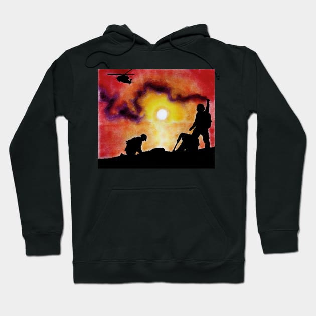 PRICE OF WAR Hoodie by kazartsy